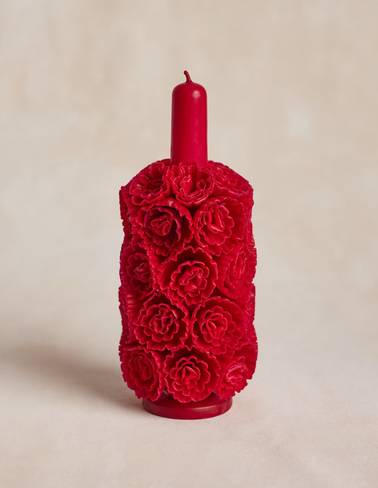 Flowered Candle